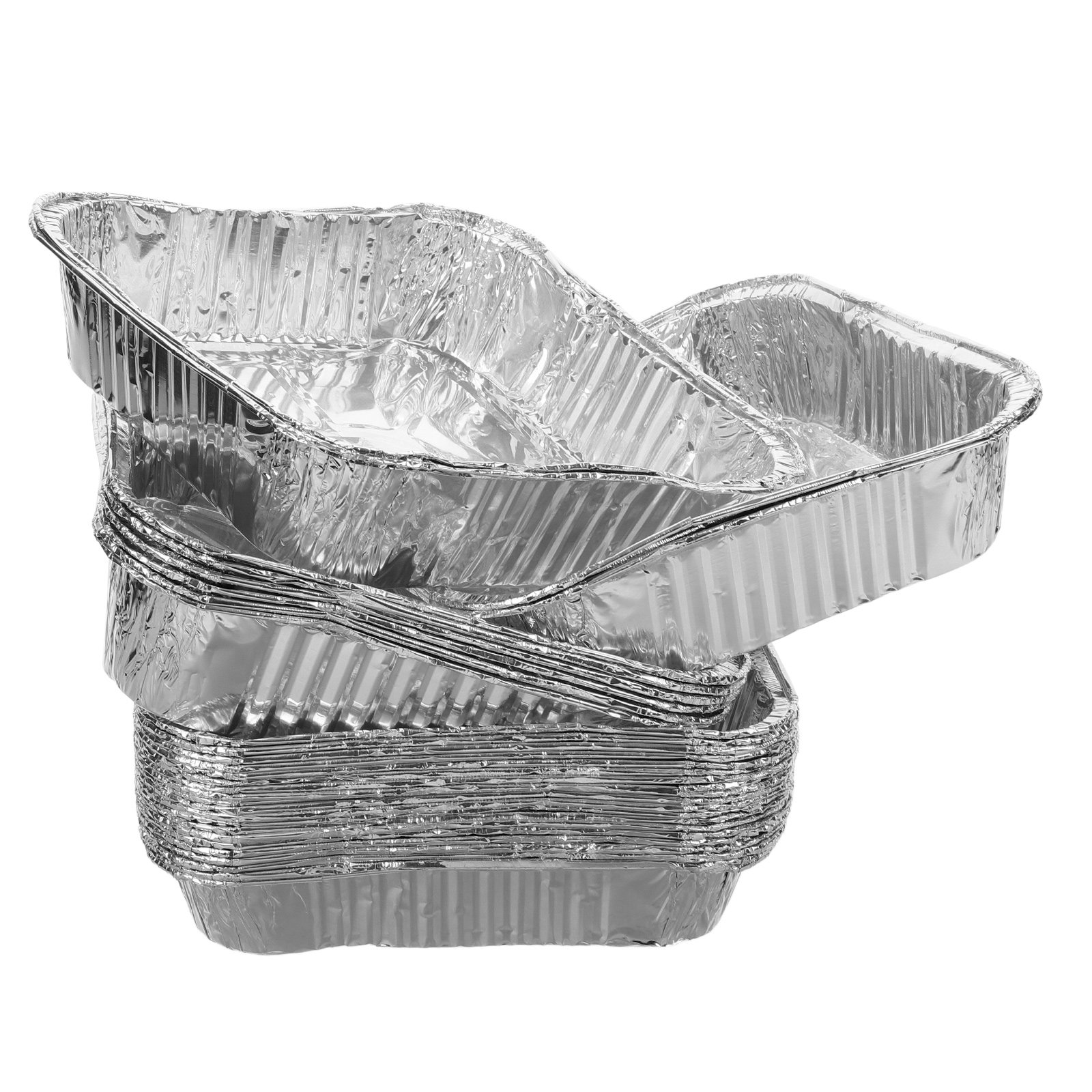 Food Storage Safe - 30Pcs Aluminum Foil Disposable Baking Trays