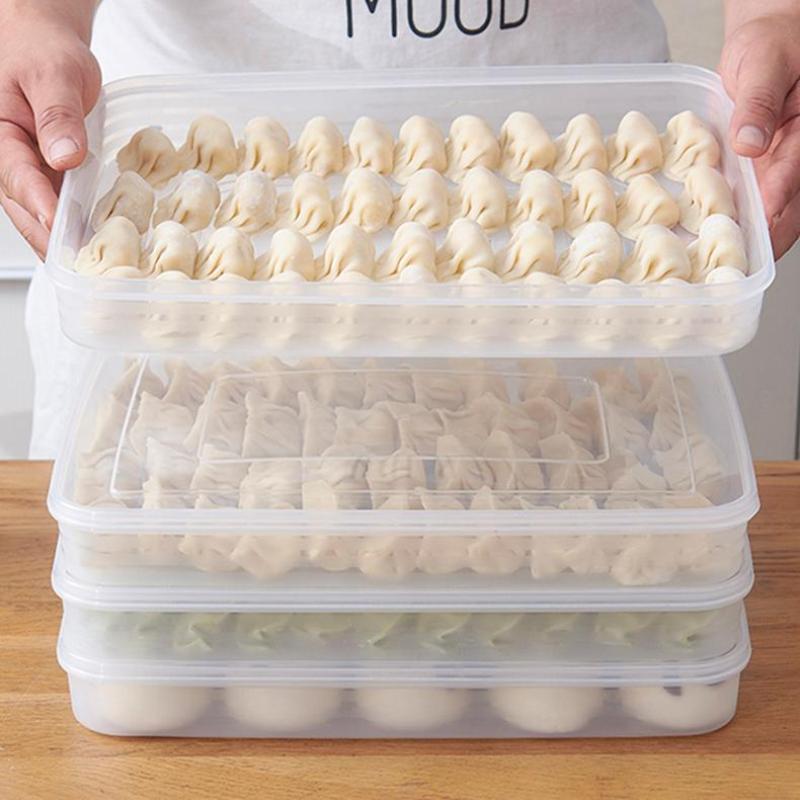 Food Storage Ideas - New·Kitchen Storage Box Refrigerator Organizer Transparent