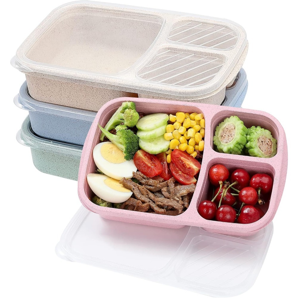 Food Storage Drawer Organizer - 1 Bento Box Lunch Box for