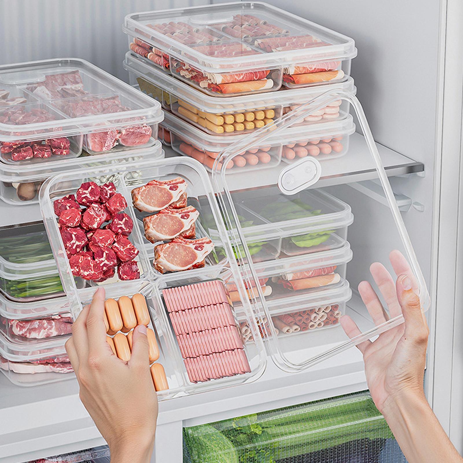Food Storage Ideas - 1PC Refrigerator Storage Box Meat Vegetable