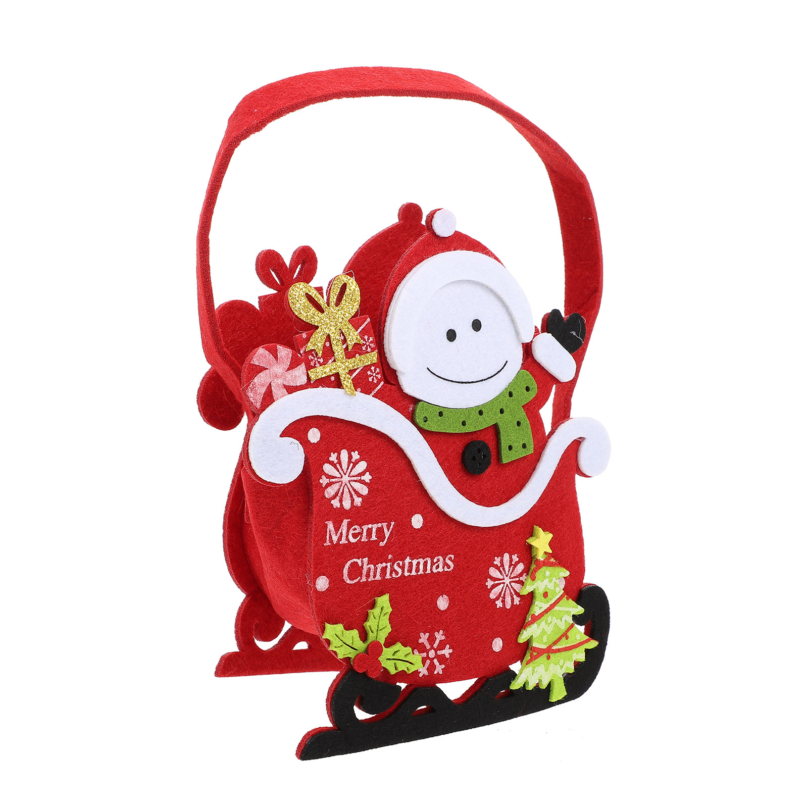 Xmas Food Storage Containers - 1Pcs Christmas Candy Basket Xmas Storage