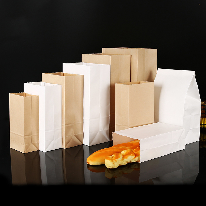25/50pcs Brown Kraft Paper Bag - огляд і ціна Food Storage Plant