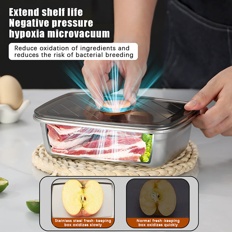 Stainless Steel Camping Lunch  - огляд і ціна Stainless Lunch Box