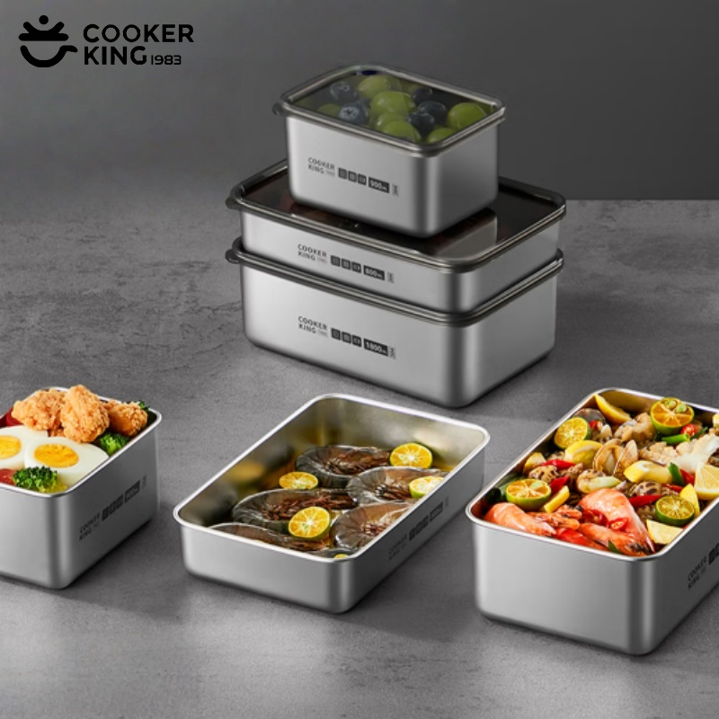 COOKER KING Stainless Steel Fr - огляд і ціна Stainless Lunch Box