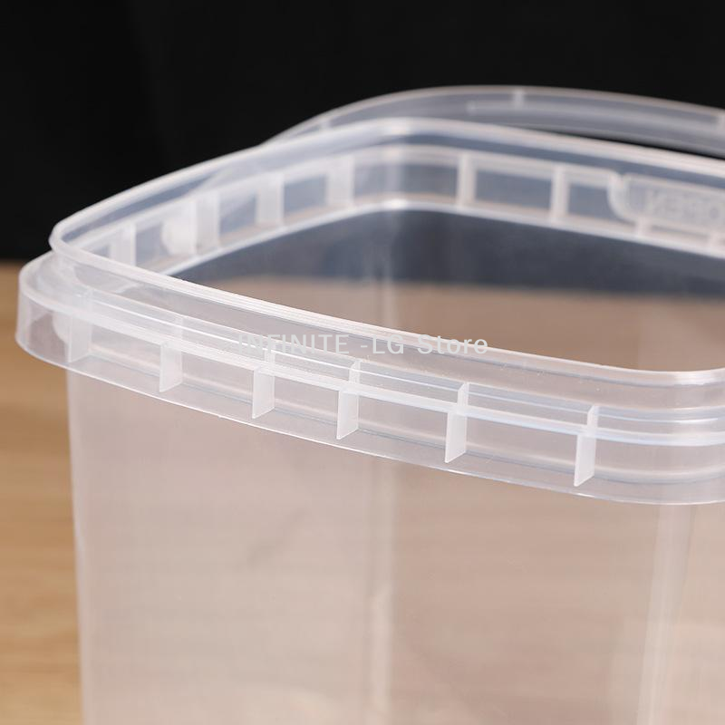 10pcs Plastic 500/1000 ML Buck - огляд і ціна Food Storage Plastic Container