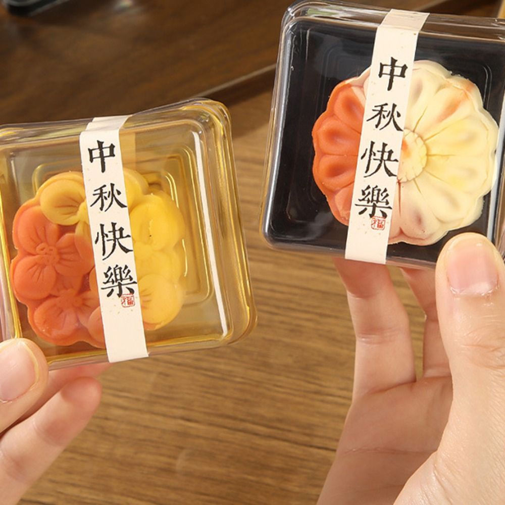 50Pcs 50/75/100g Moon Cake Box - огляд і ціна Xmas Food Storage Containers