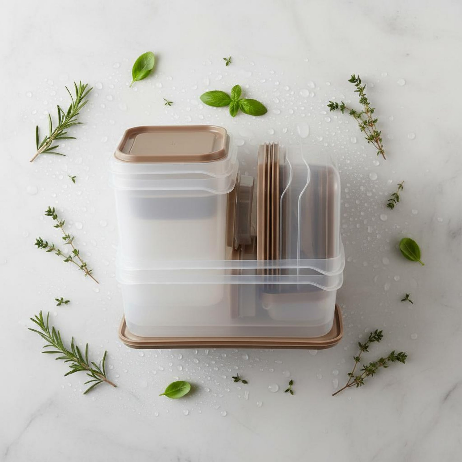 17 Pieces Fridge Storage Box S - огляд і ціна Food Storage Plastic Container