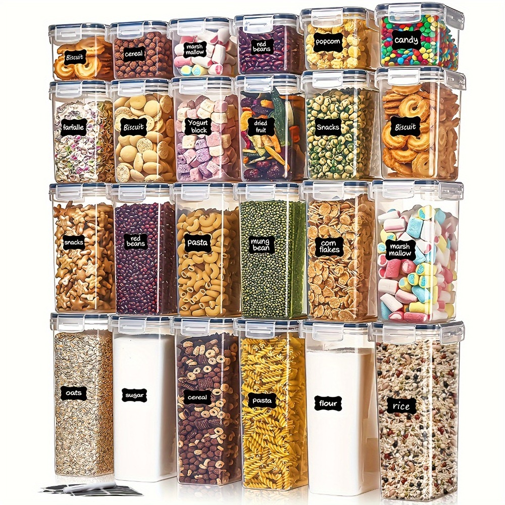 24Pcs Food Storage Containers  - огляд і ціна Food Storage With Colander