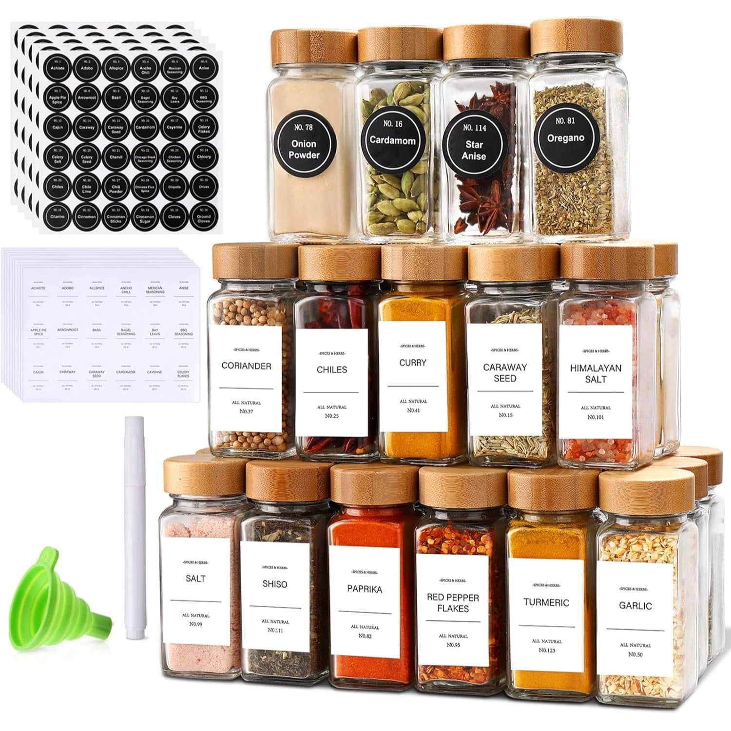 12 Compact Bamboo Seasoning St - огляд і ціна Food Storage Drawers
