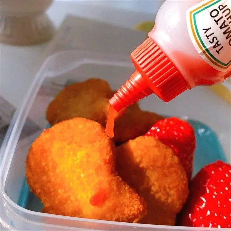 2Pcs/Set 25ML Mini Tomato Ketc - огляд і ціна Salad Dressing Bottle