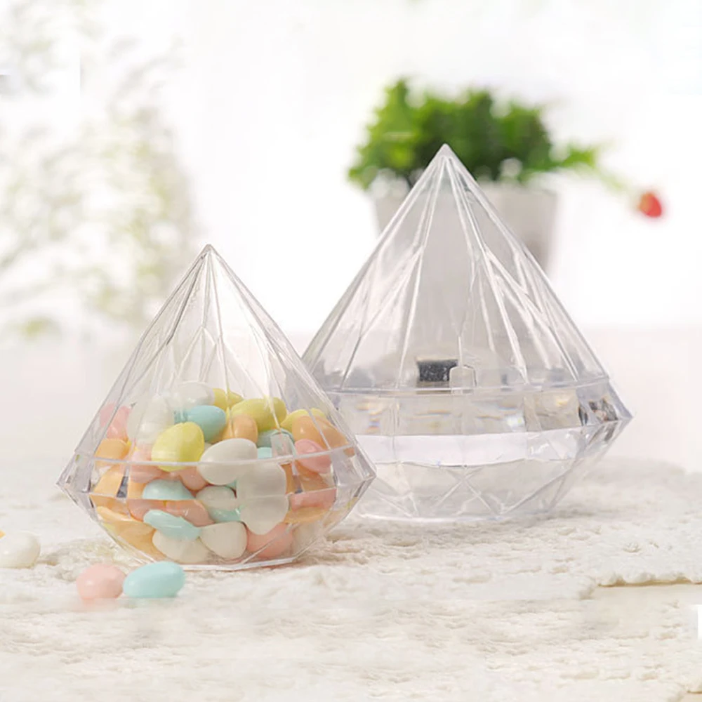 12PCS/set Diamond Shape Candy  - огляд і ціна Xmas Food Storage Containers