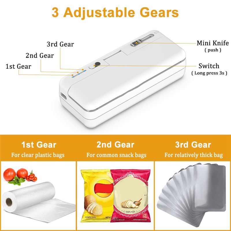 DT39 Mini Bag Sealer Machine,  - огляд і ціна Food Storage Machine