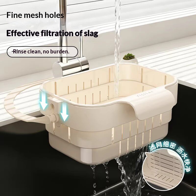 Foldable Sink Strainer Basket  - огляд і ціна Food Storage With Colander