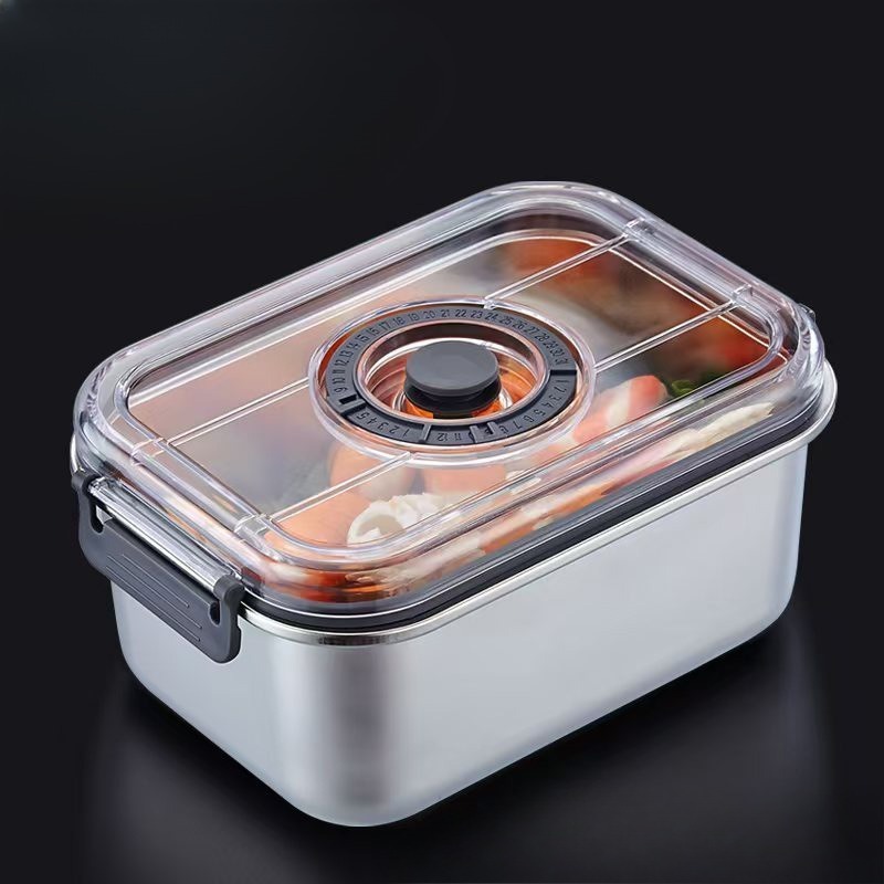 Stainless Steel Vacuum Food Co - огляд і ціна Food Storage Drawer Organizer