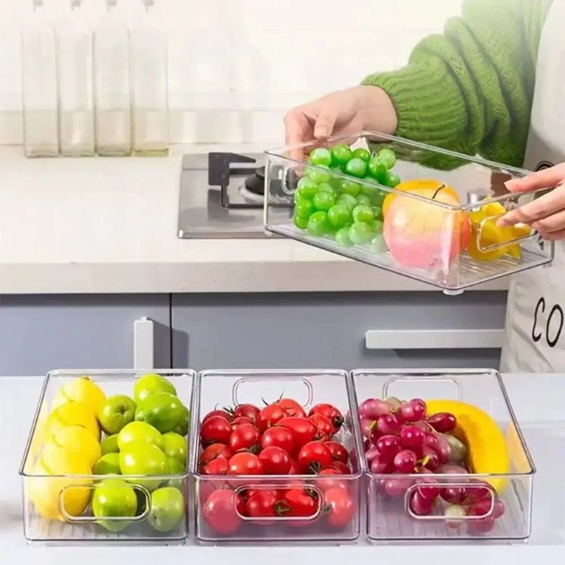Drawer Organizer Bin Clear Sta - огляд і ціна Food Storage Drawers
