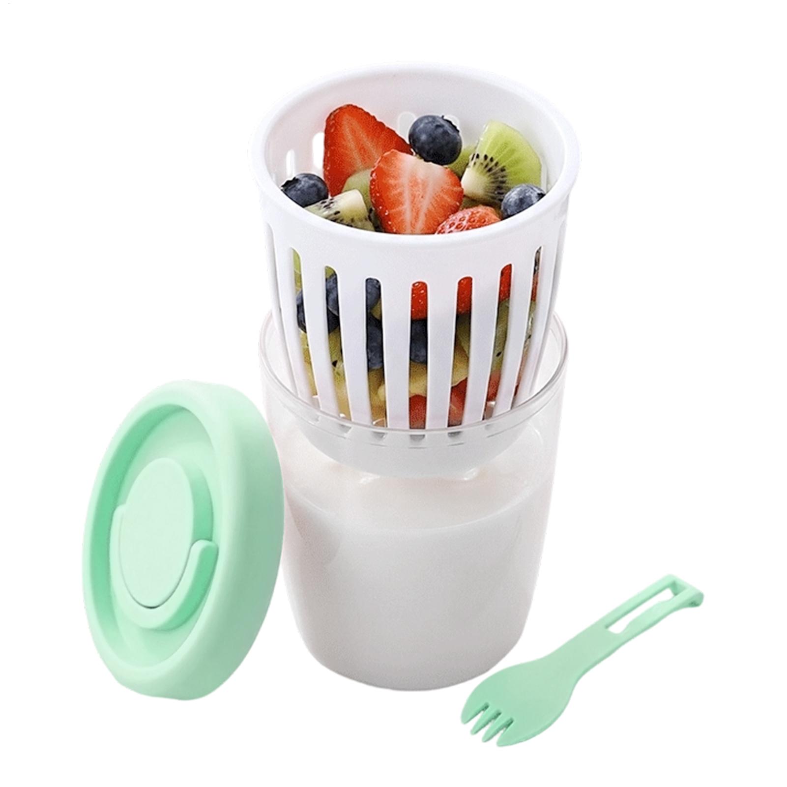 Yogurt Cups With Lids Double W - огляд і ціна Salad Dressing Bottle