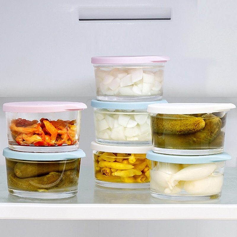●Microwave Safe Round Food Sto - огляд і ціна Food Storage Glass