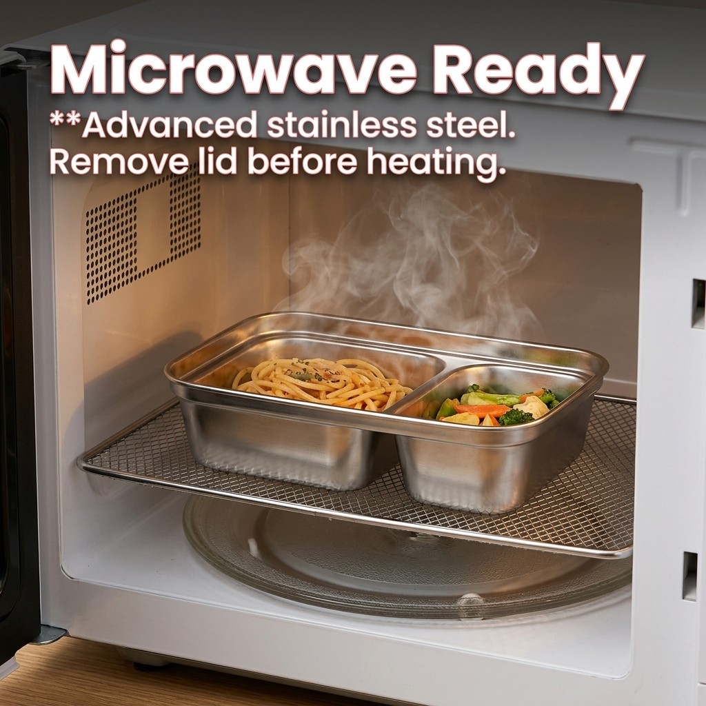 Microwave Safe 304 Stainless S - огляд і ціна Food Storage Safe