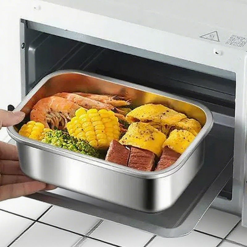 Large Capacity Bento Box  Stai - огляд і ціна Stainless Lunch Box
