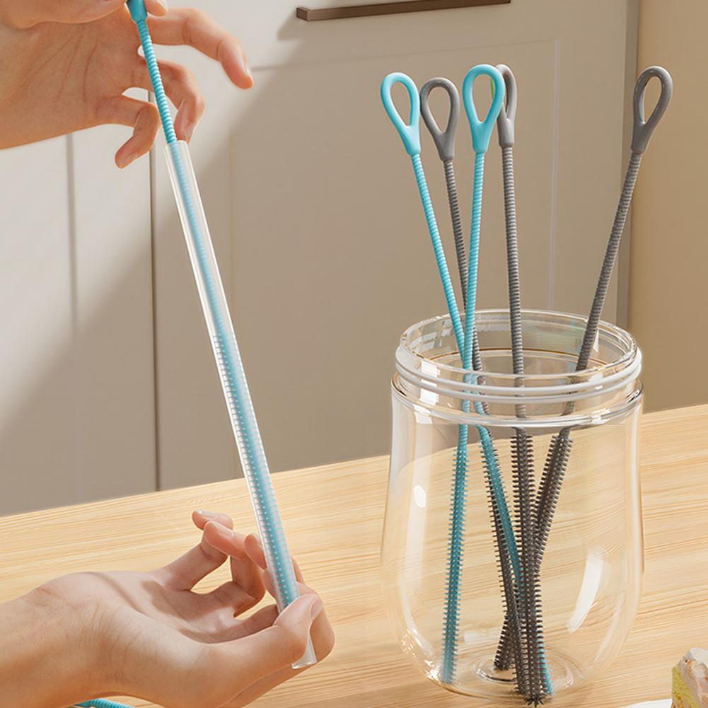 2PCS 25cm Silicone Straw Brush - огляд і ціна Food Storage Long Term