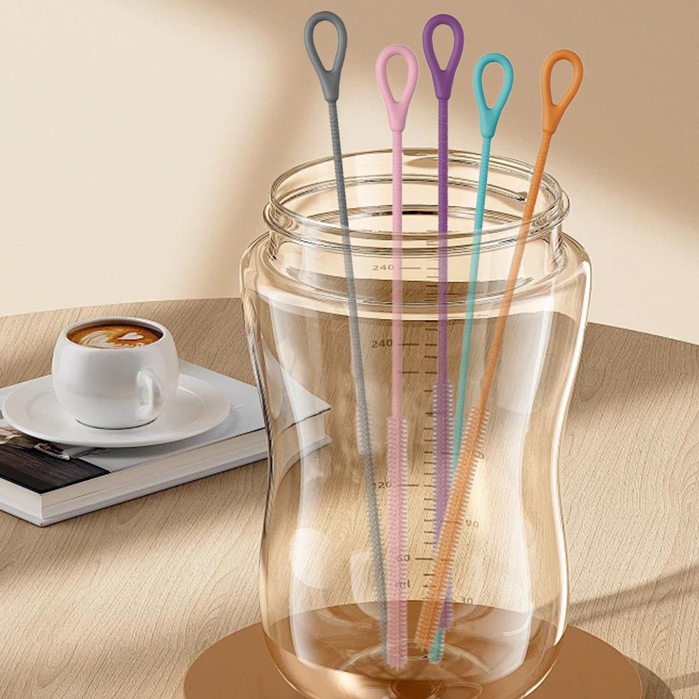 2PCS 25cm Silicone Straw Brush - огляд і ціна Food Storage Long Term