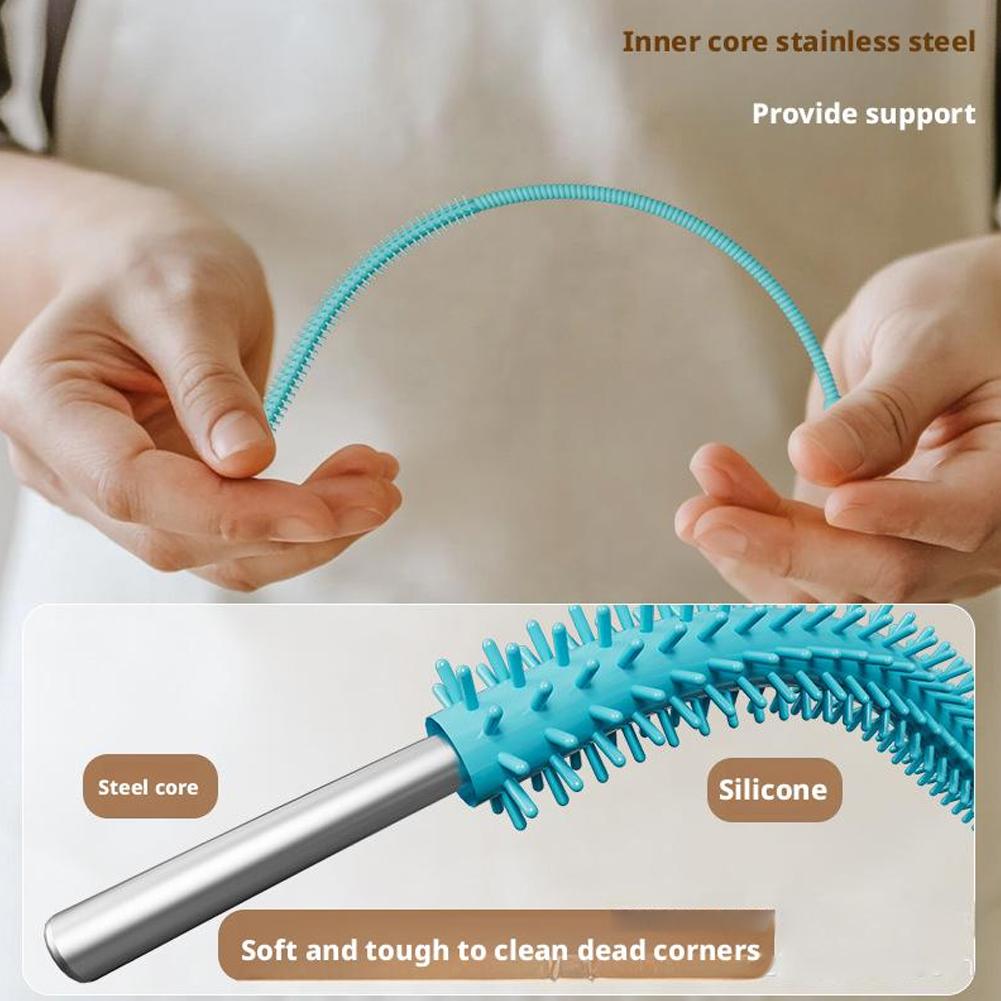 2PCS 25cm Silicone Straw Brush - огляд і ціна Food Storage Long Term
