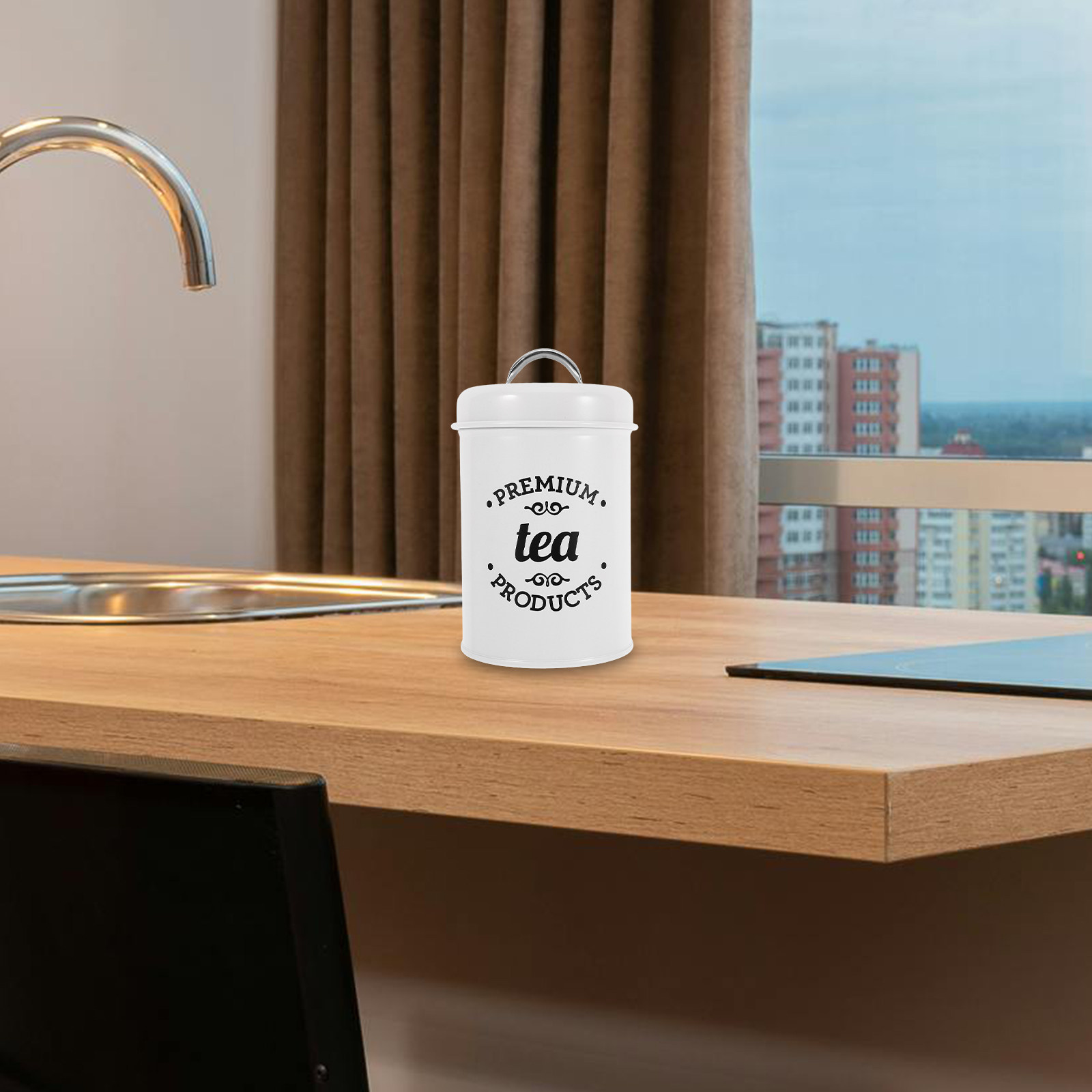 Elegant Airtight Iron Canister - огляд і ціна Food Storage Plastic Container