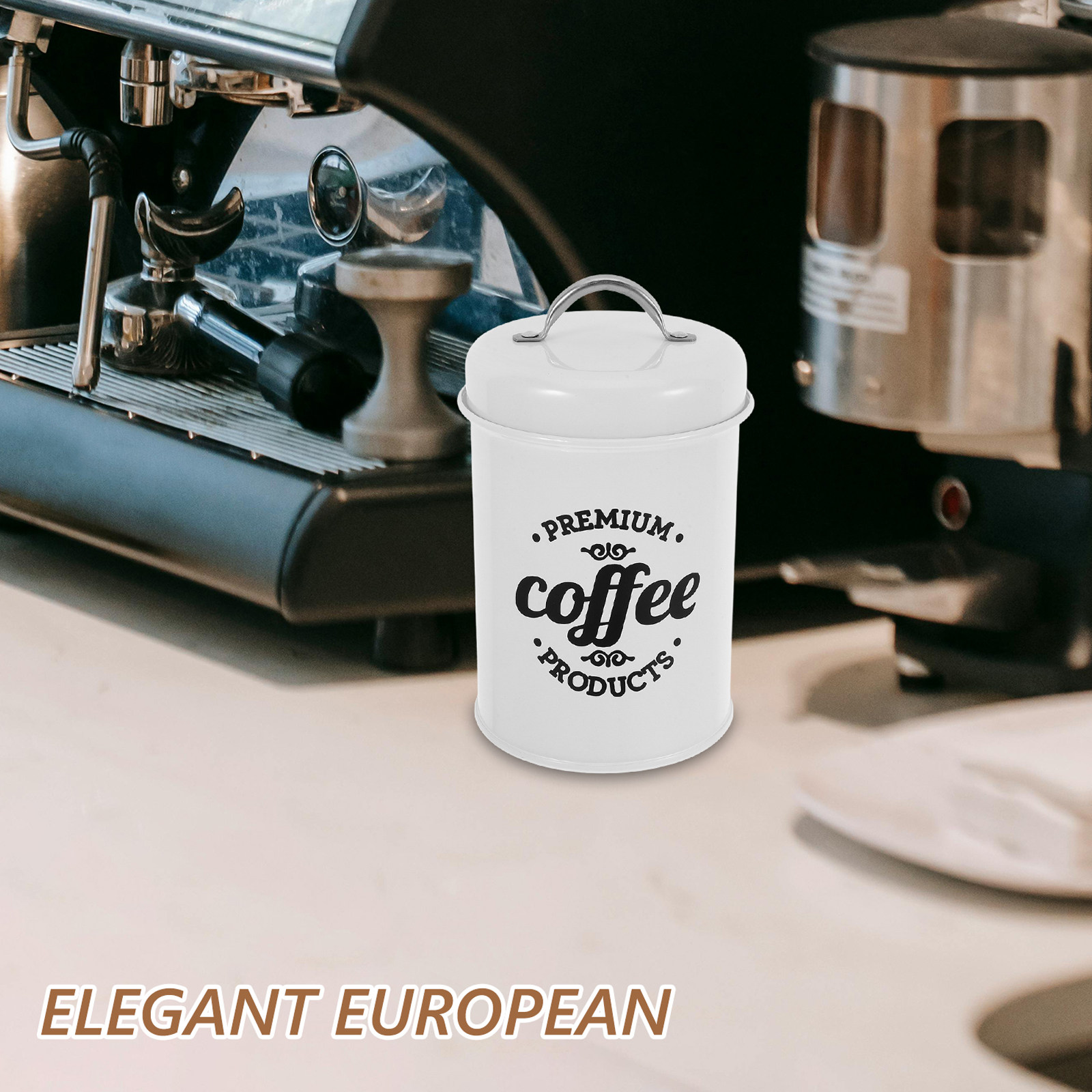 Elegant Airtight Iron Canister - огляд і ціна Food Storage Plastic Container