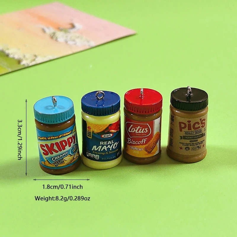 3D Miniature Big Salad Peanut  - огляд і ціна Salad Dressing Bottle