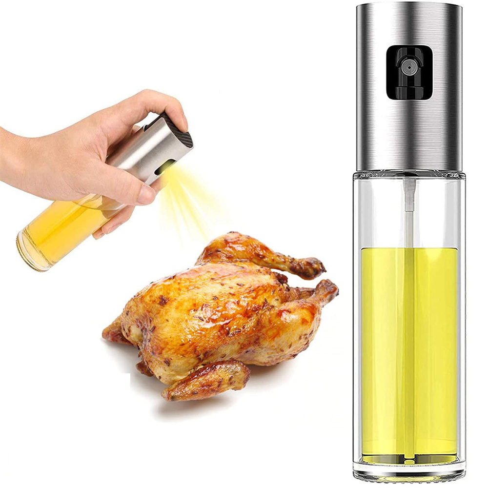 Glass Oil Sprayer for Cooking  - огляд і ціна Salad Dressing Bottle