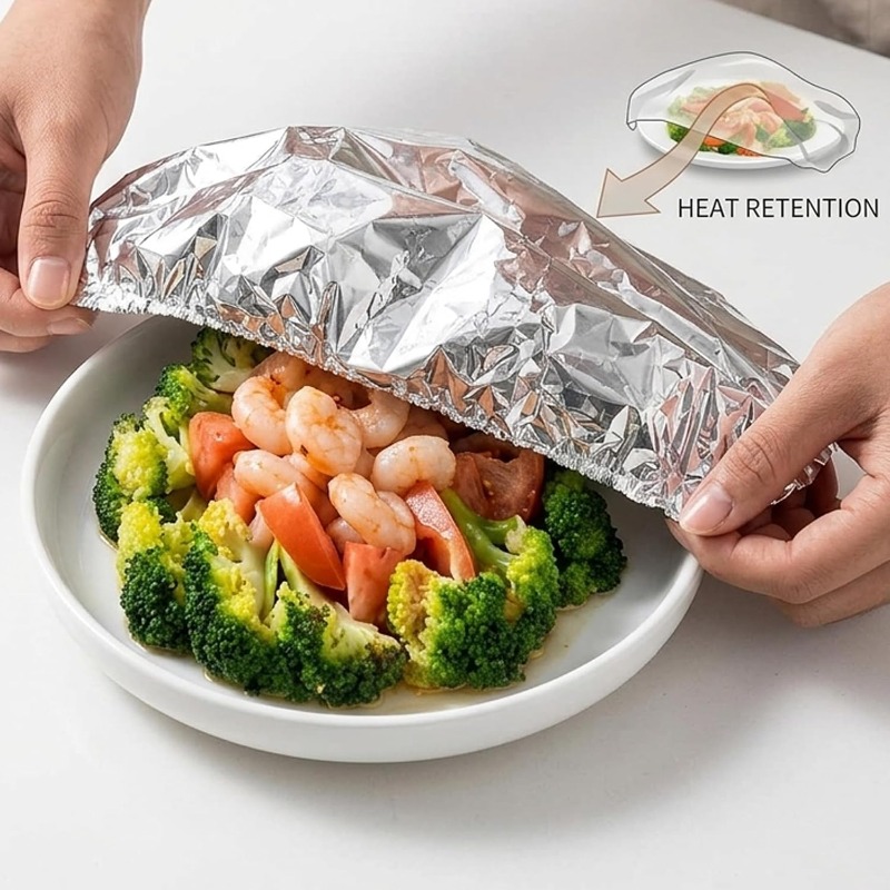 Aluminum Foil Insulation Cover - огляд і ціна Food Storage With Colander