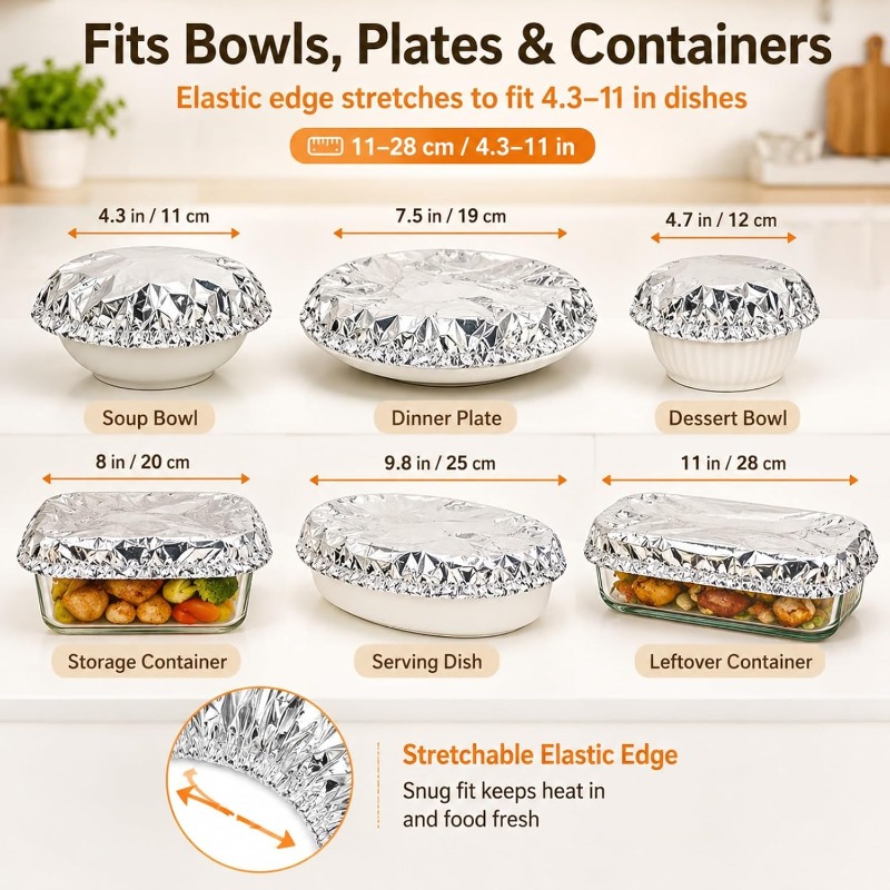 Aluminum Foil Insulation Cover - огляд і ціна Food Storage With Colander