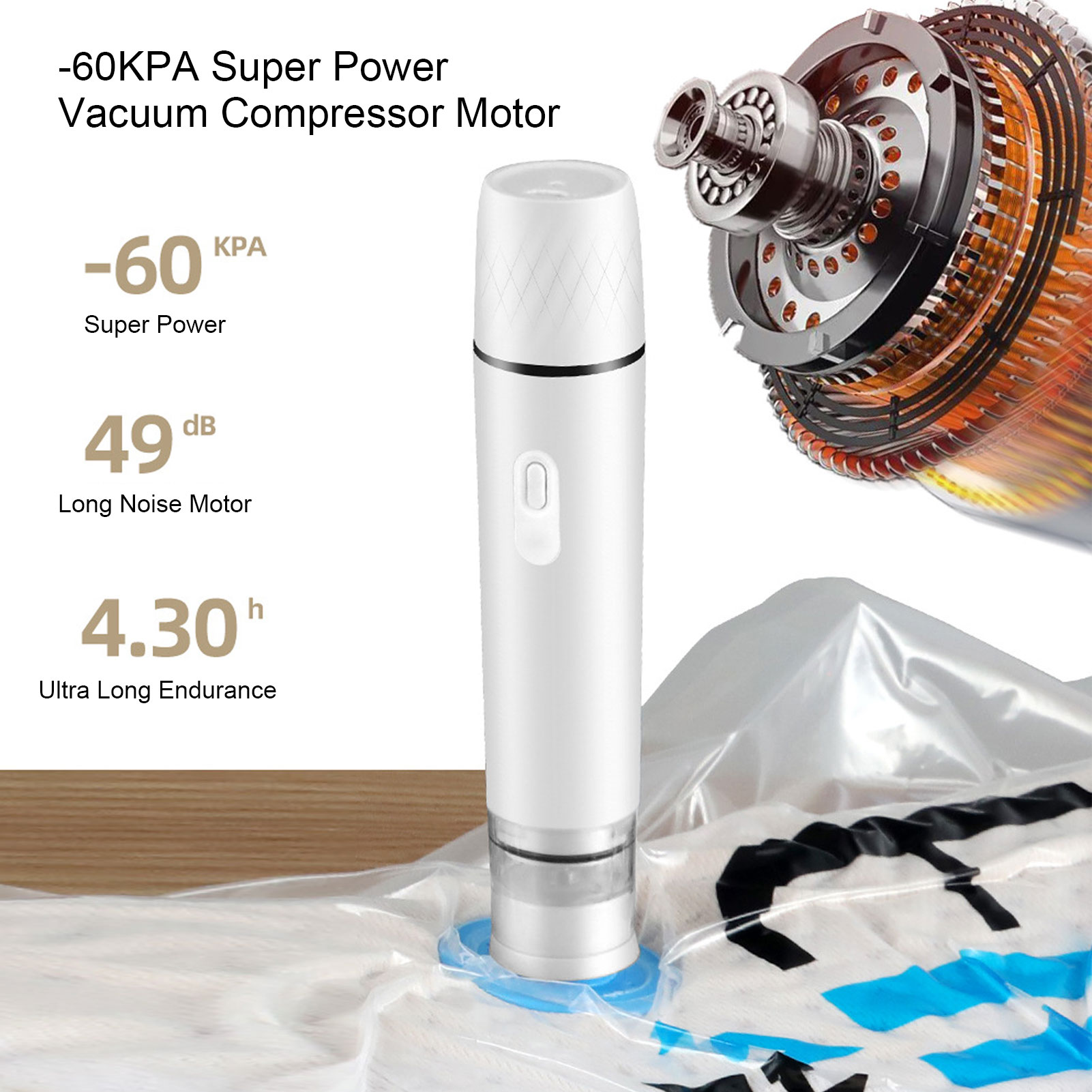 Electric Air Pump Handheld Vac - огляд і ціна Food Storage Machine