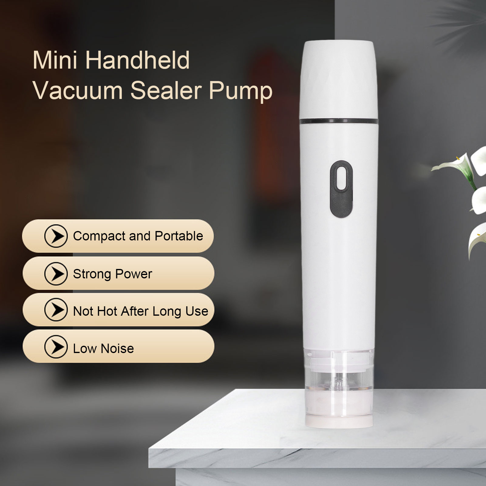 Electric Air Pump Handheld Vac - огляд і ціна Food Storage Machine