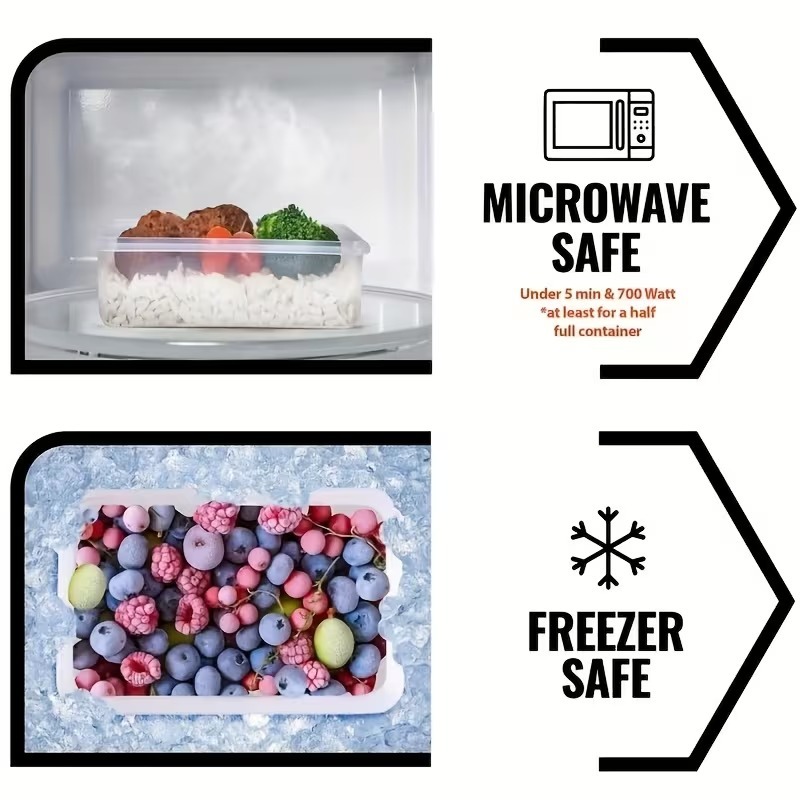 4-Piece Clear Food Storage Con - огляд і ціна Food Storage With Colander