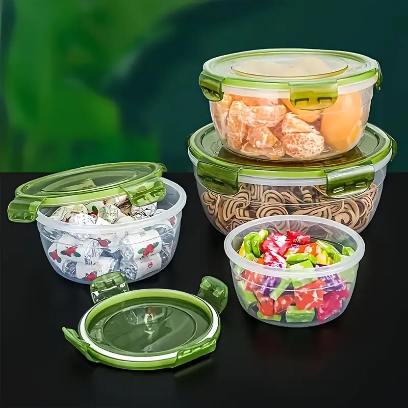 4 Plastic Food Storage Contain - огляд і ціна Food Storage Ideas