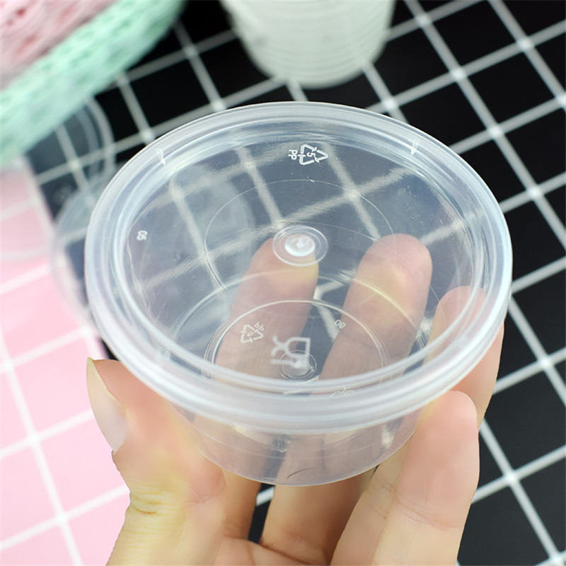 5/10pcs 100ml Disposable Plast - огляд і ціна Xmas Food Storage Containers
