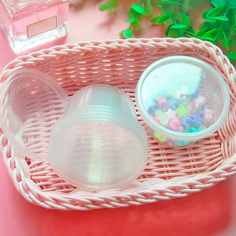 5/10pcs 100ml Disposable Plast - огляд і ціна Xmas Food Storage Containers