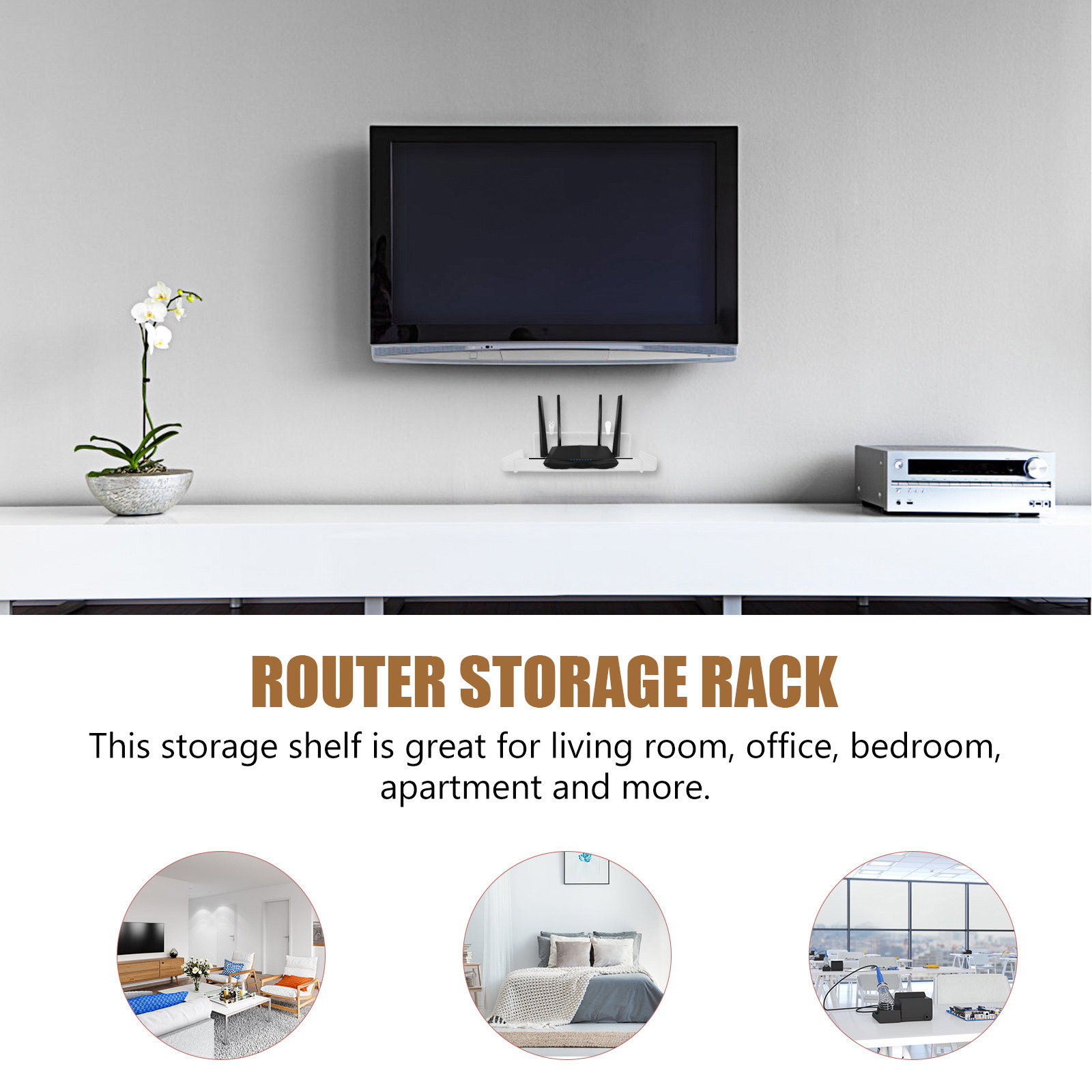 No-Drilling Wall Mount Router  - огляд і ціна Food Storage Box