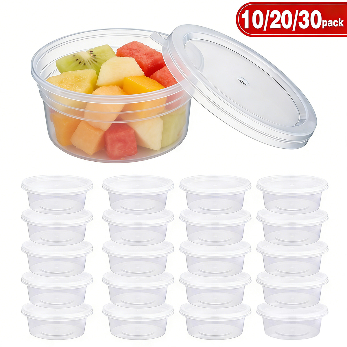 10/20/40 Pack Small Slime Cont - огляд і ціна Food Storage With Colander