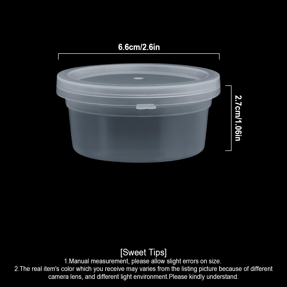10/20/40 Pack Small Slime Cont - огляд і ціна Food Storage With Colander