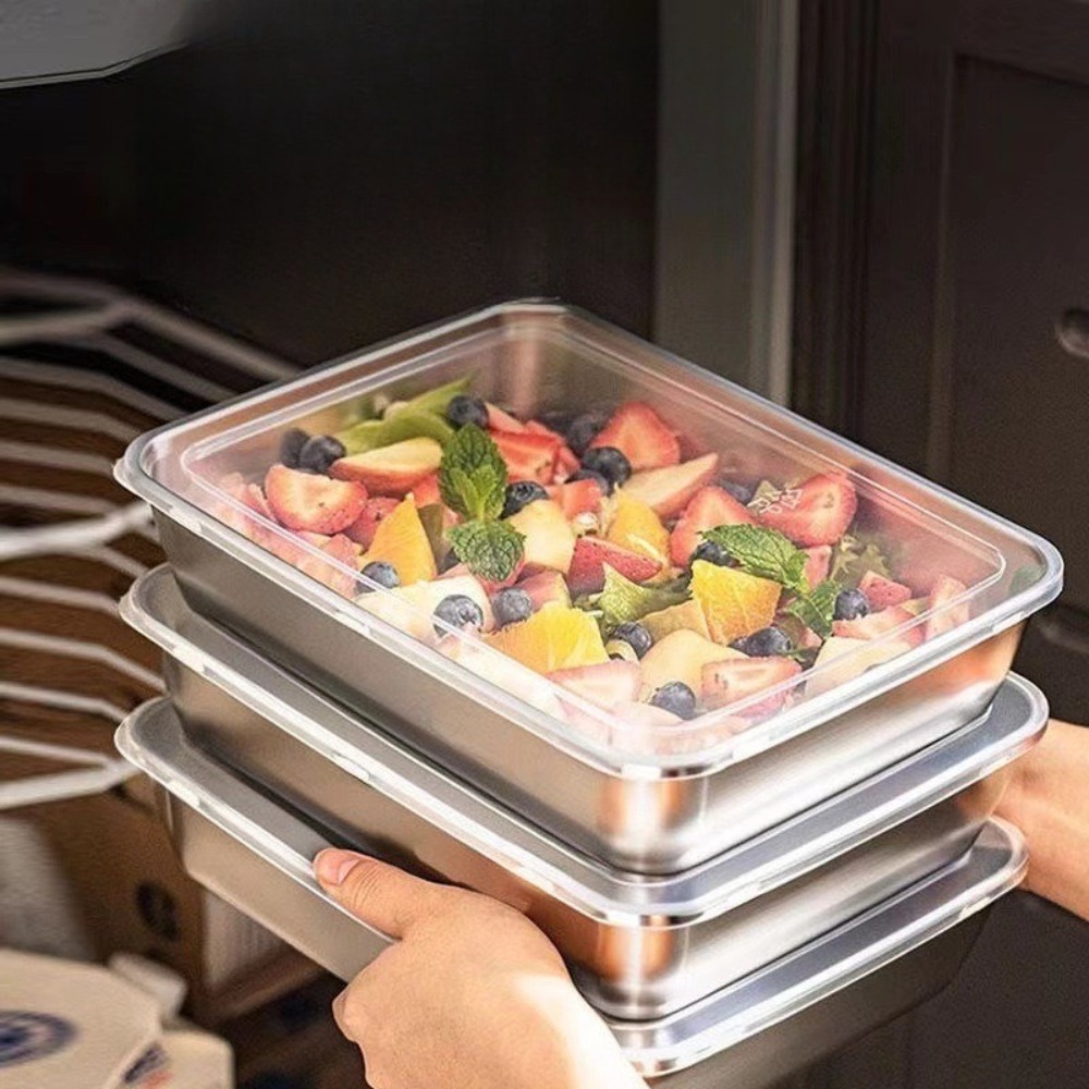 Food Grade Stainless Steel Ser - огляд і ціна Food Storage With Colander