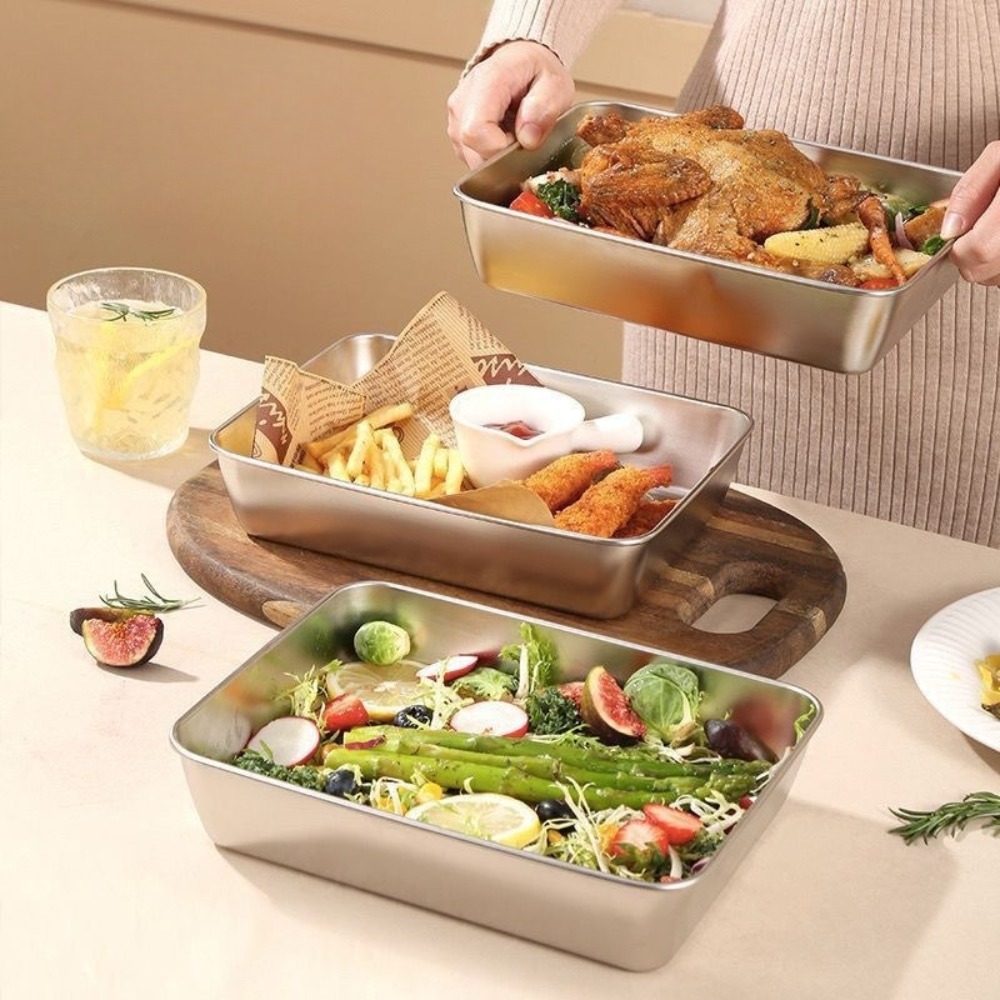 Food Grade Stainless Steel Ser - огляд і ціна Food Storage With Colander
