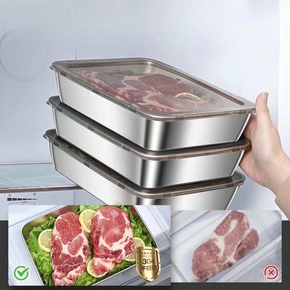 Food Grade Stainless Steel Ser - огляд і ціна Food Storage With Colander