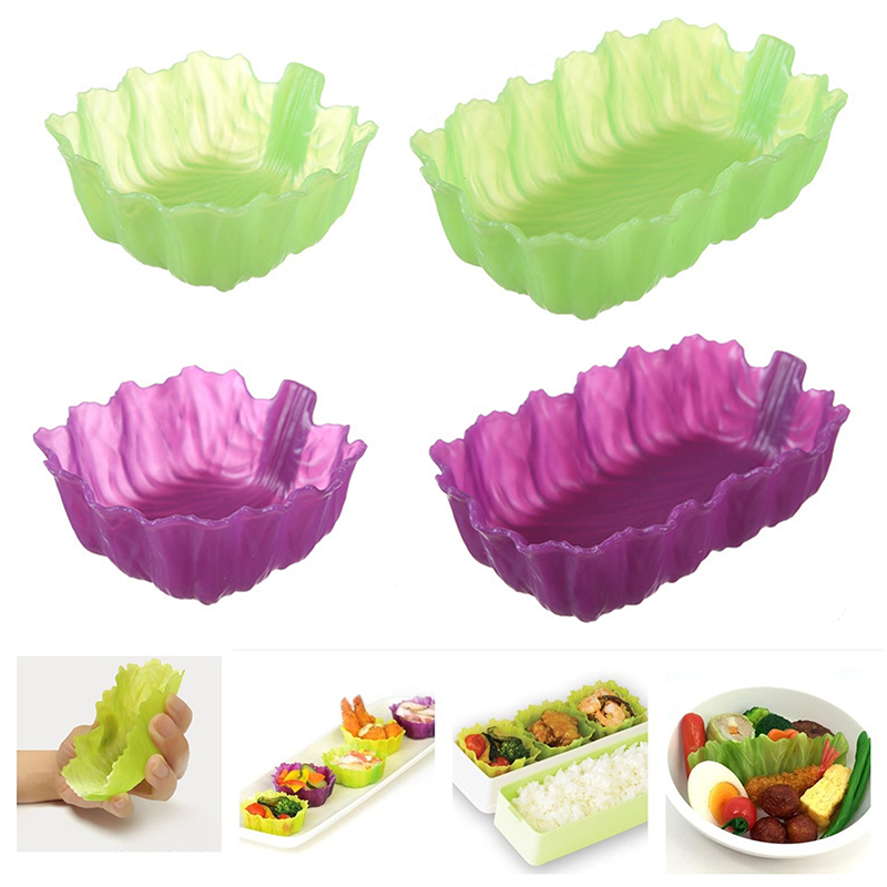 2/4PCS Lunch Divider Microwave - огляд і ціна Salad Dressing Bottle