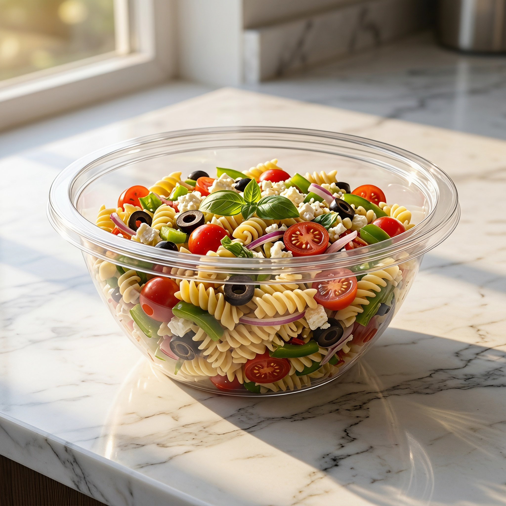 2Sets Clear Salad Mixing Bowls - огляд і ціна Food Storage Plastic Container