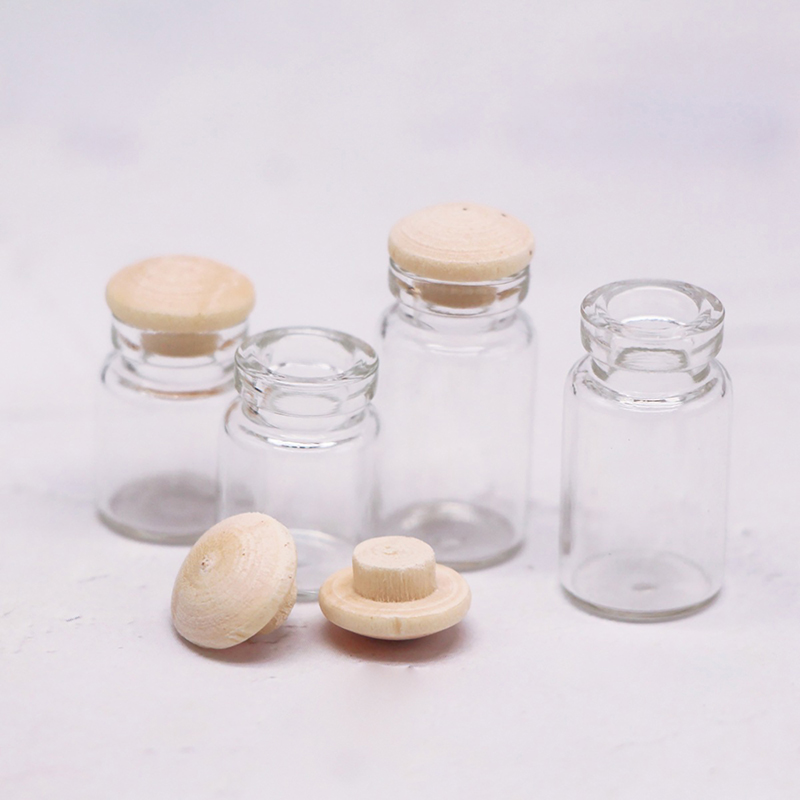 4Pcs 1:12 Dollhouse Miniature  - огляд і ціна Food Storage Glass