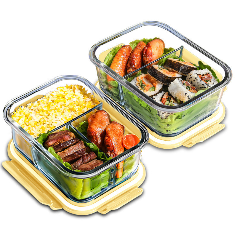 Glass Fresh-Keeping Box high B - огляд і ціна Food Storage Glass Jar