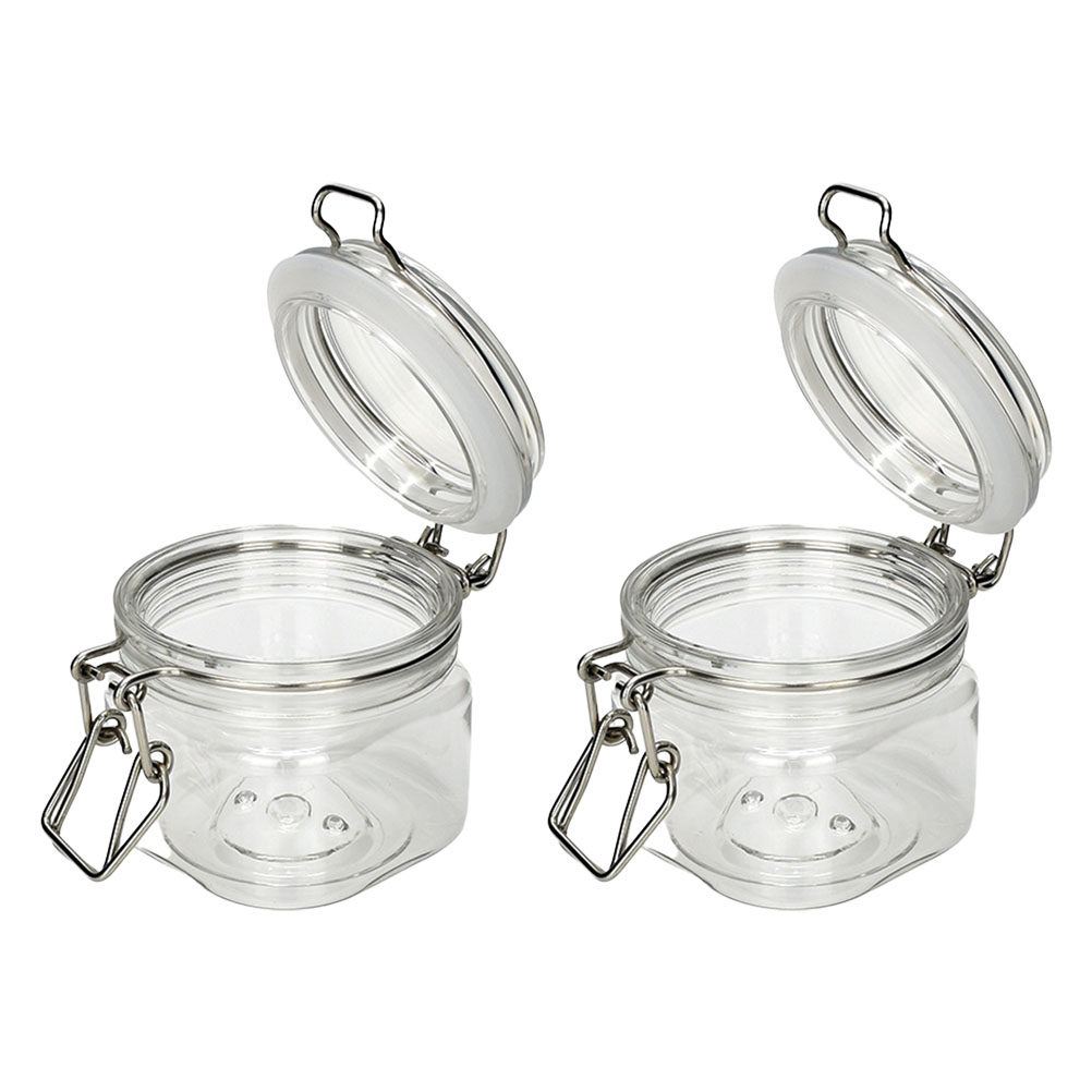 2Pcs Sealed Storage Jars Trans - огляд і ціна Food Storage Plastic Container