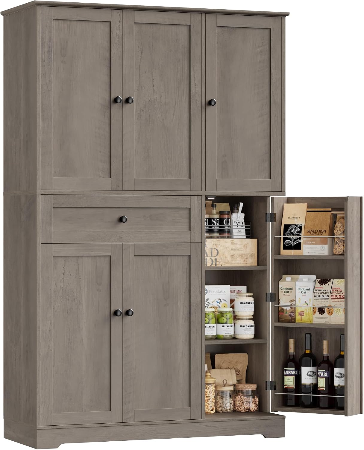 Kitchen Pantry Storage Cabinet - огляд і ціна Food Storage Drawers